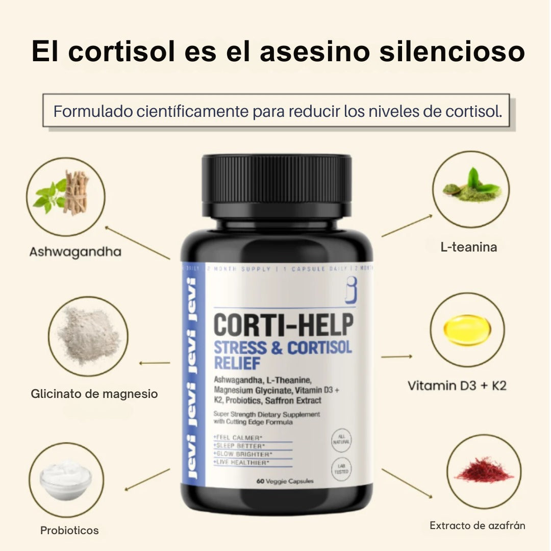 CORTI-HELP ALIVIO DEL ESTRÉS Y EL CORTISOL